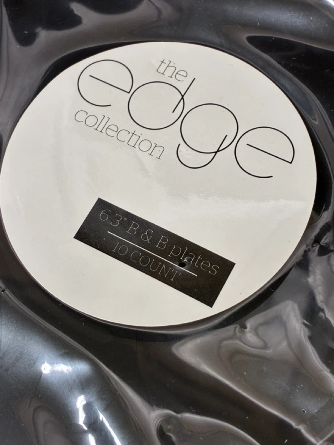 The Edge Collection 6.3" B&B Plates - 10 Count (3 Packs) - photo 2