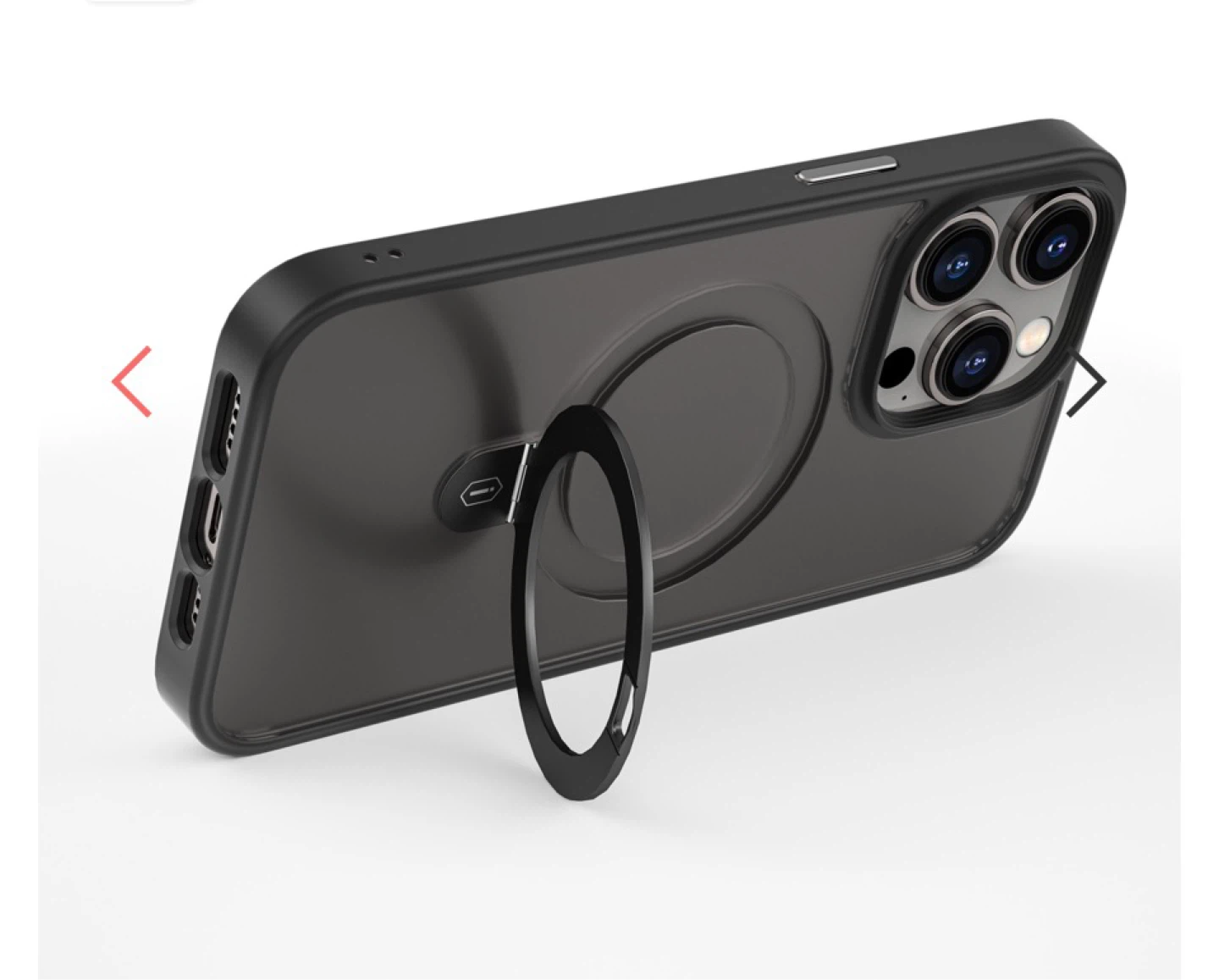 iPhone 13 / 14 Case with Magnetic Ring Stand - photo 2
