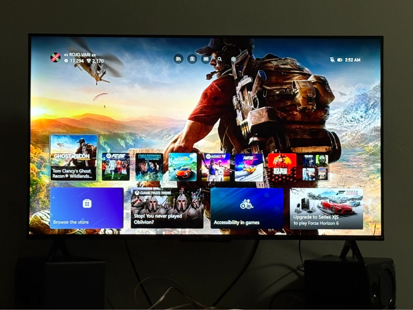 White Xbox One X Console