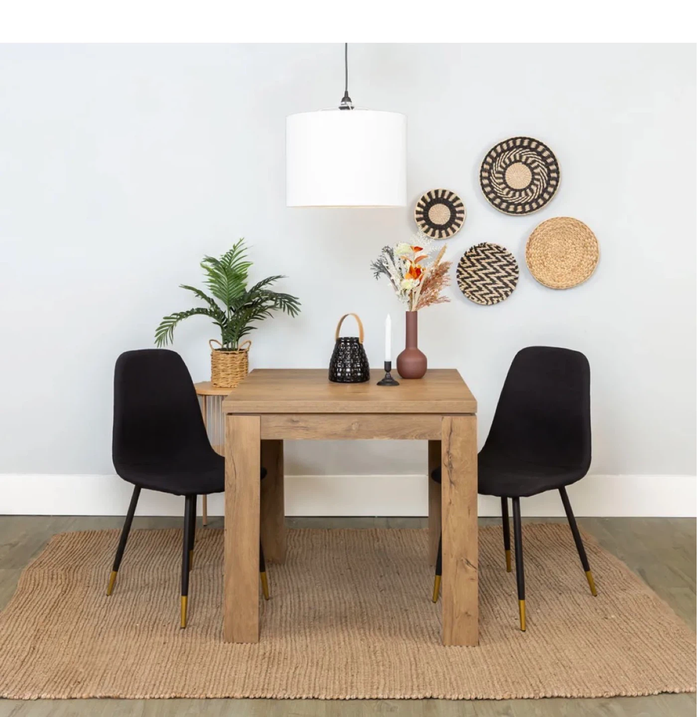 VEDDE Extendable Dining Table Oak - photo 3