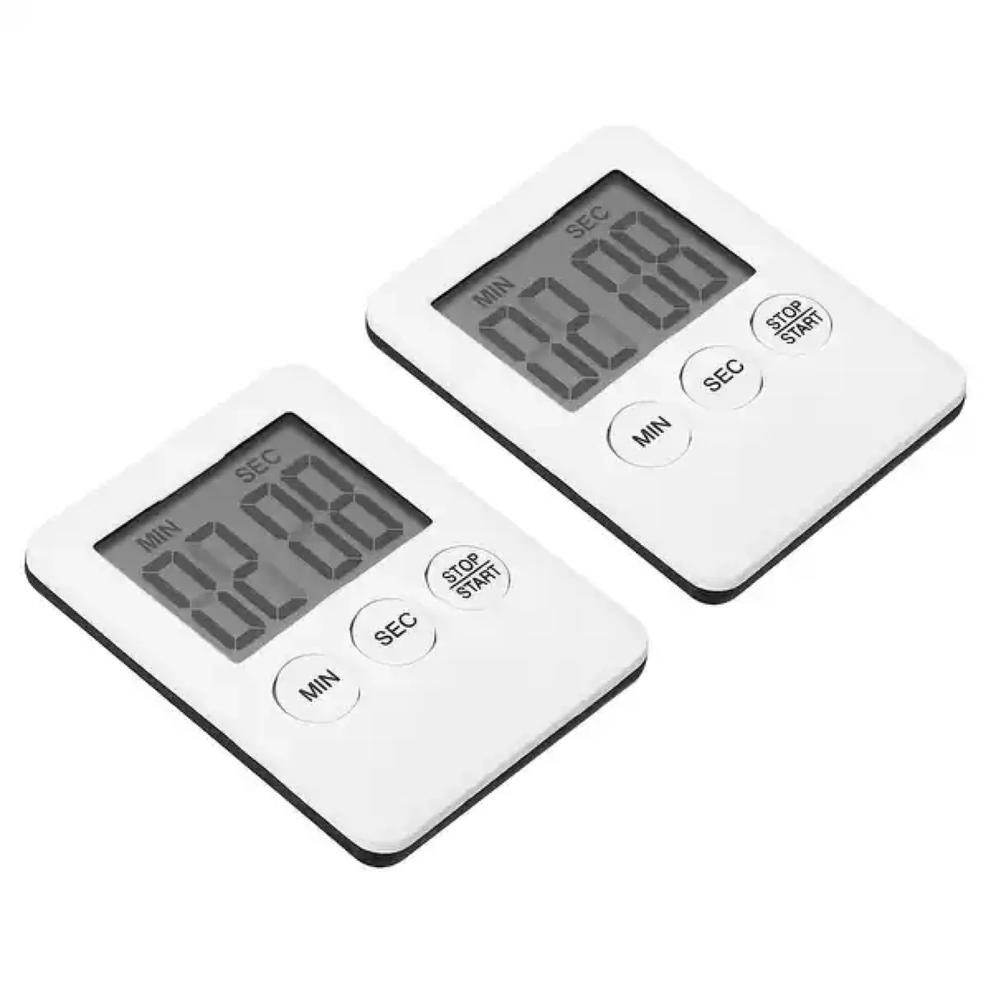 Digital Kitchen Timer - 2 Pack