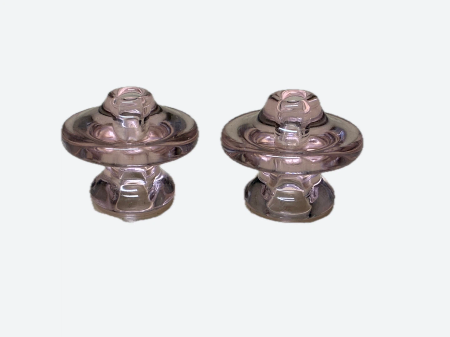 2 Glass Caps Pink - photo 4