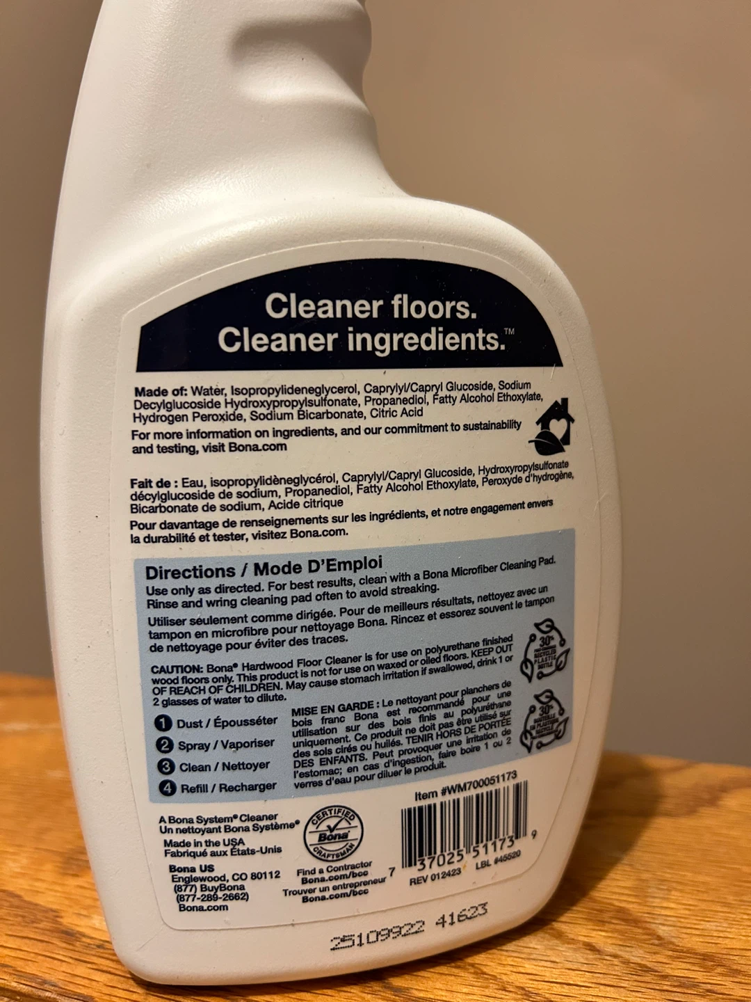 Bona hardwood floor cleaner - photo 2