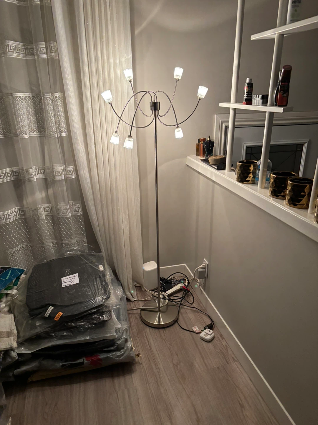 Modern 7-Light Arc Floor Lamp - photo 4