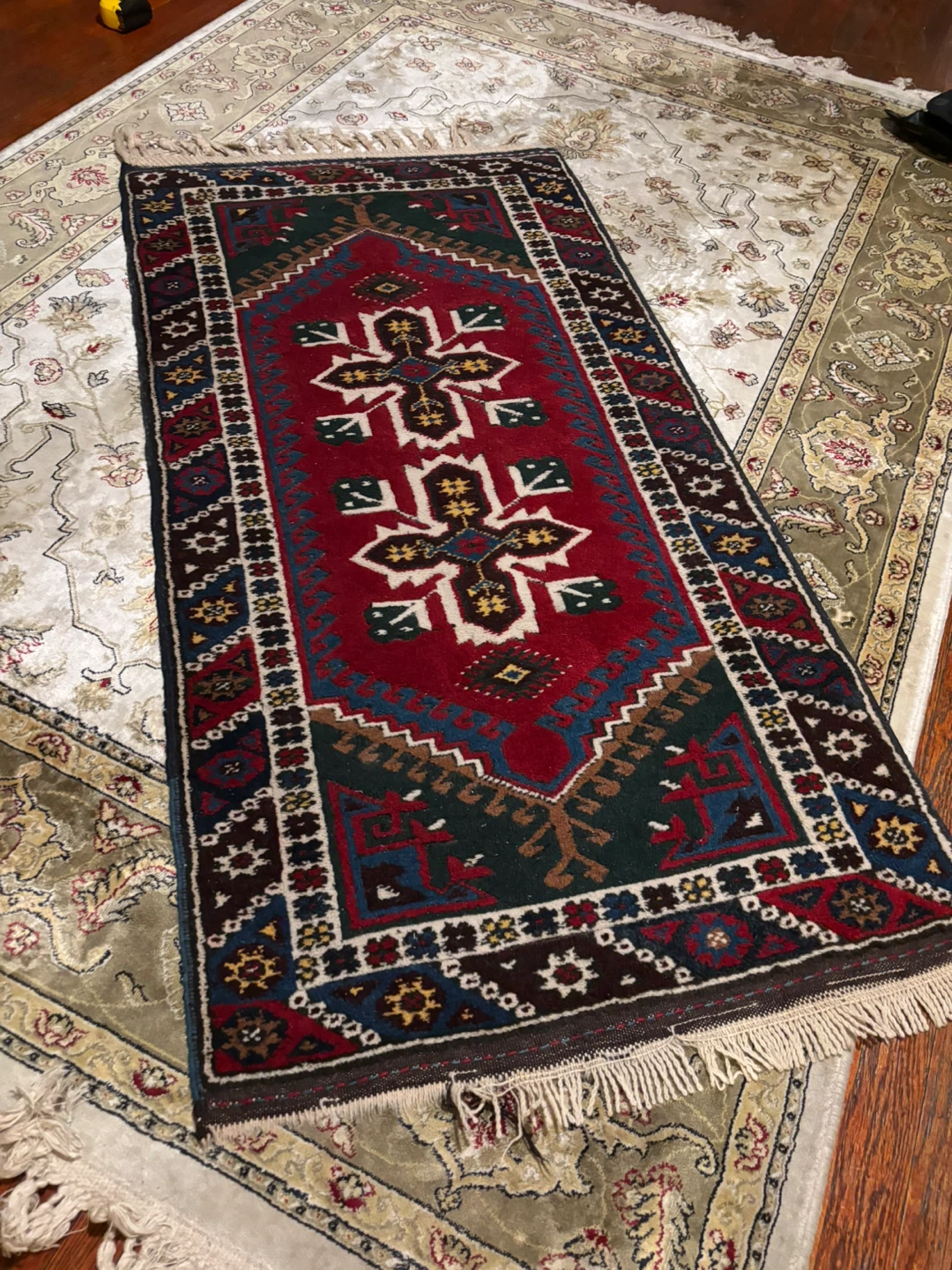 Handwoven Oriental Area Rug Runner - photo 2