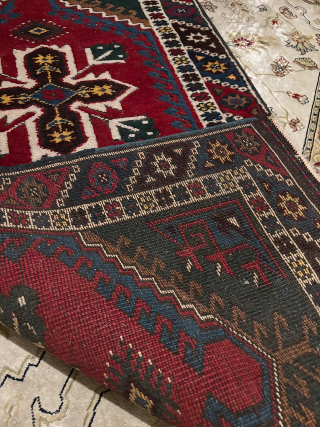 Handwoven Oriental Area Rug Runner - photo 4