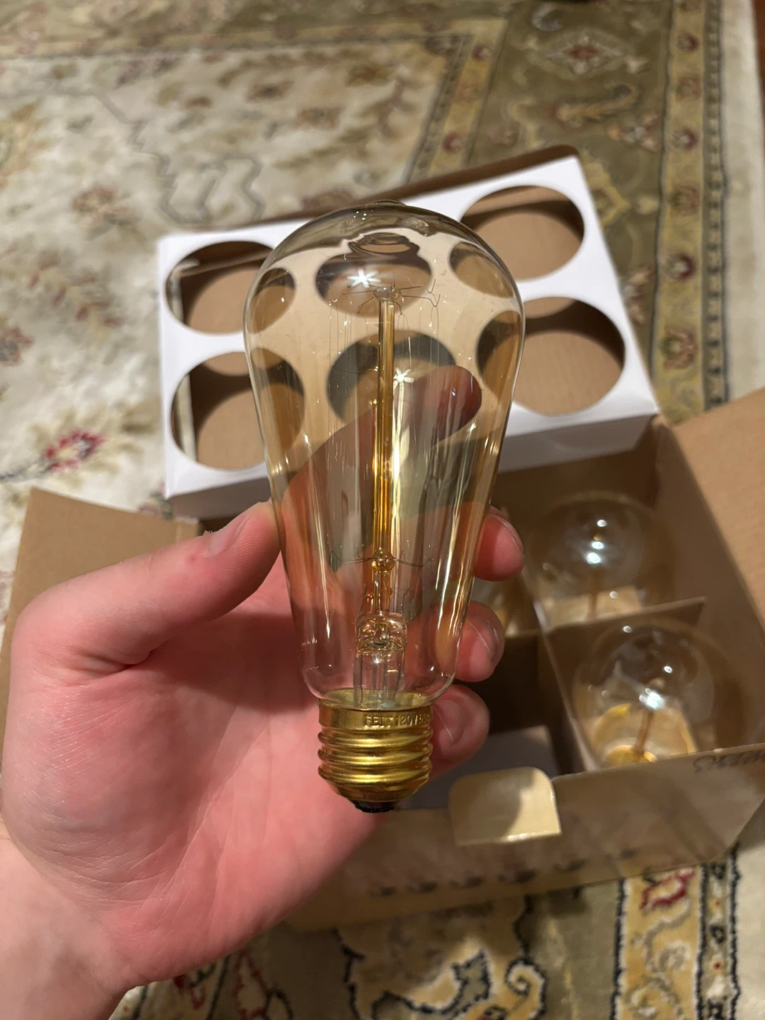 Feit Electric Vintage Style Incandescent Light Bulbs - 6 Pack - photo 3