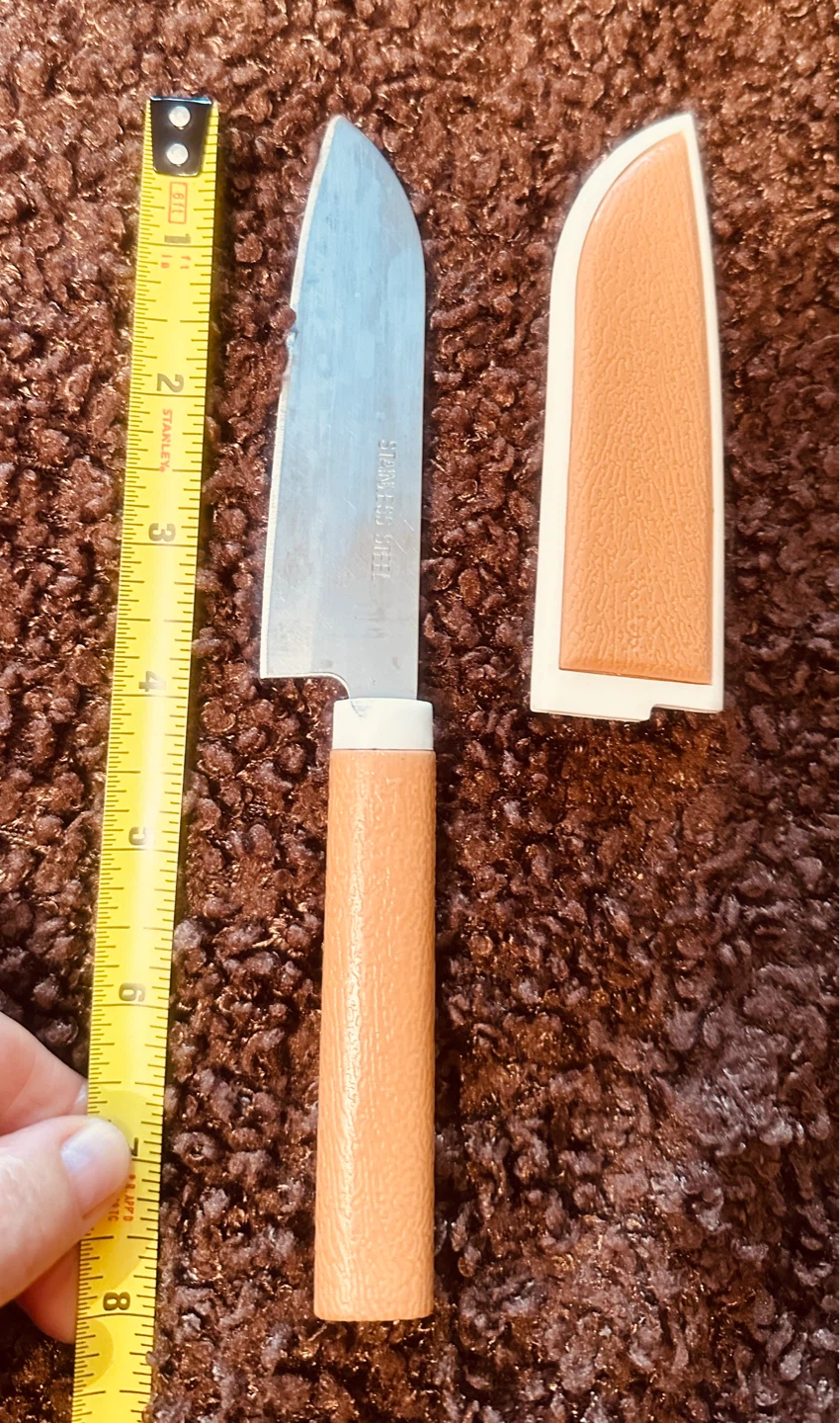 Stainless Steel Utility Knife with Sheath - photo 4