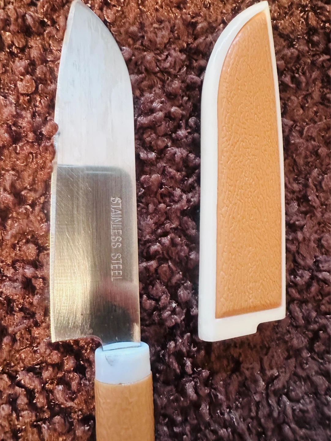 Stainless Steel Utility Knife with Sheath - photo 3