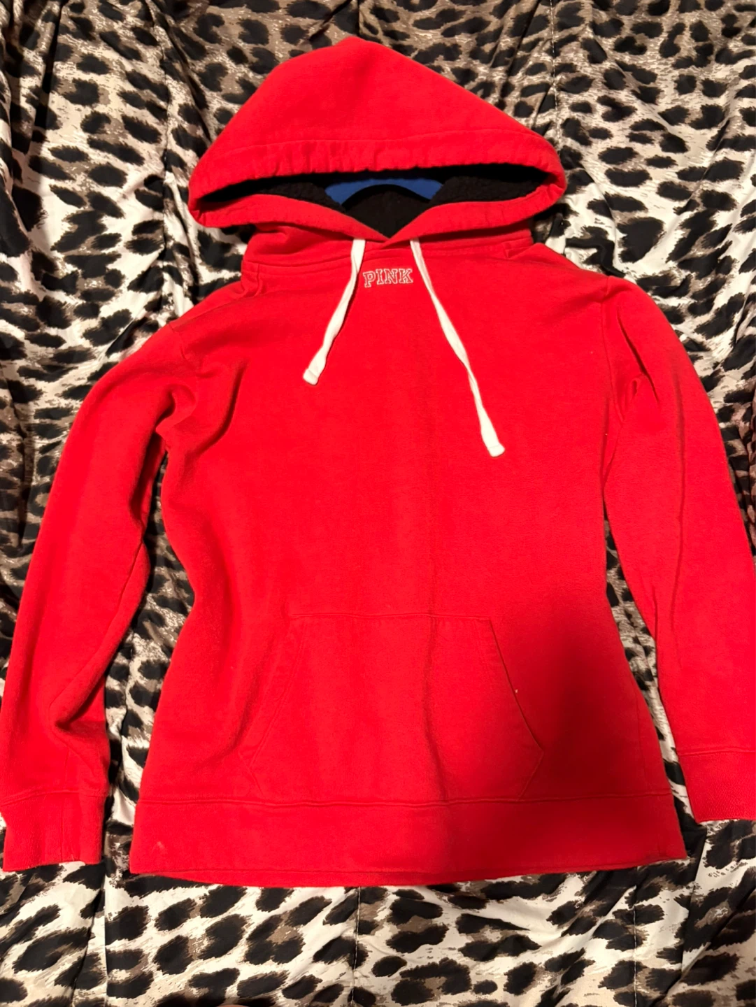 Victoria's Secret PINK Red Hoodie - photo 3