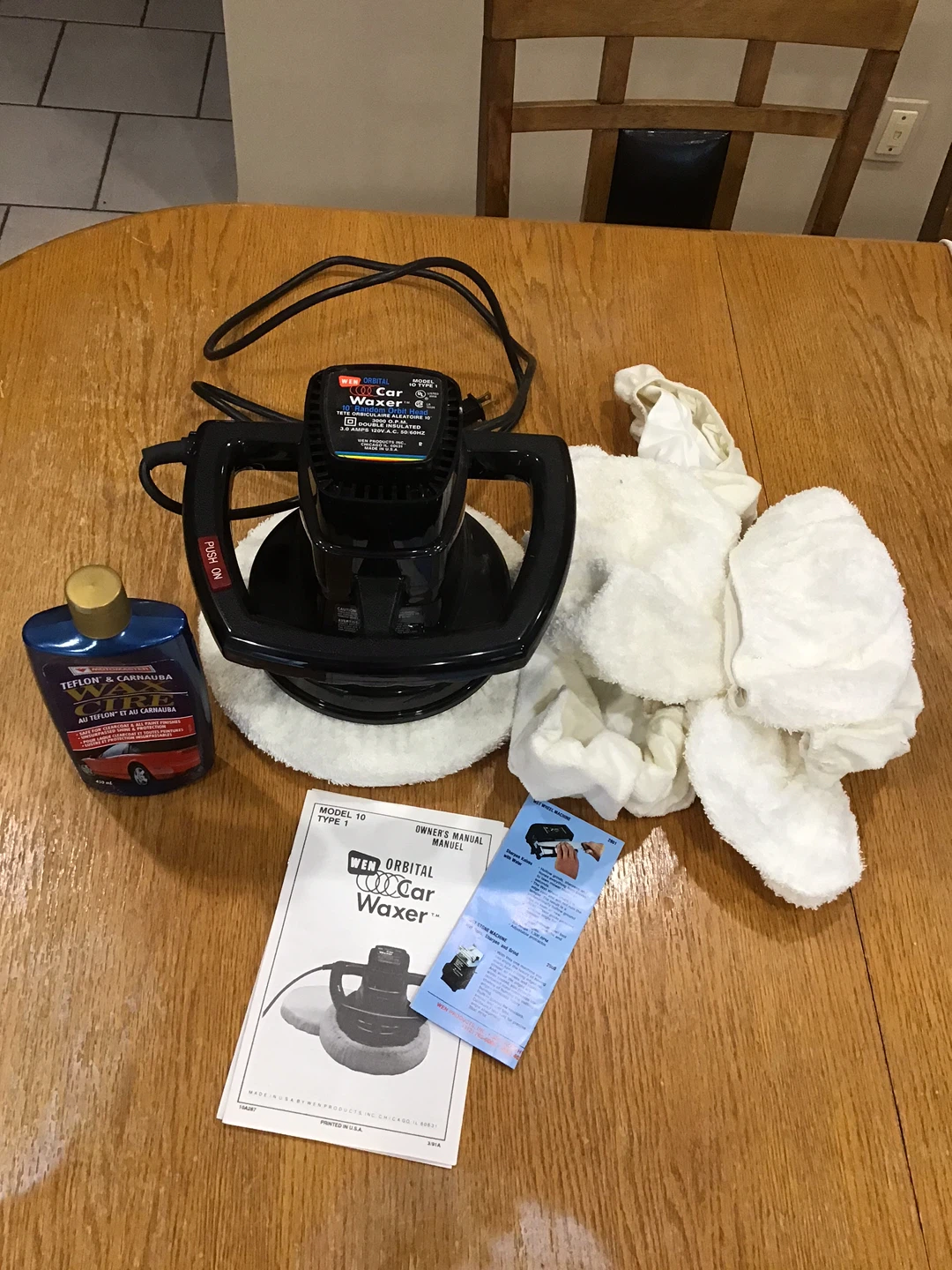WEN Orbital Car Waxer Model 10 CSA