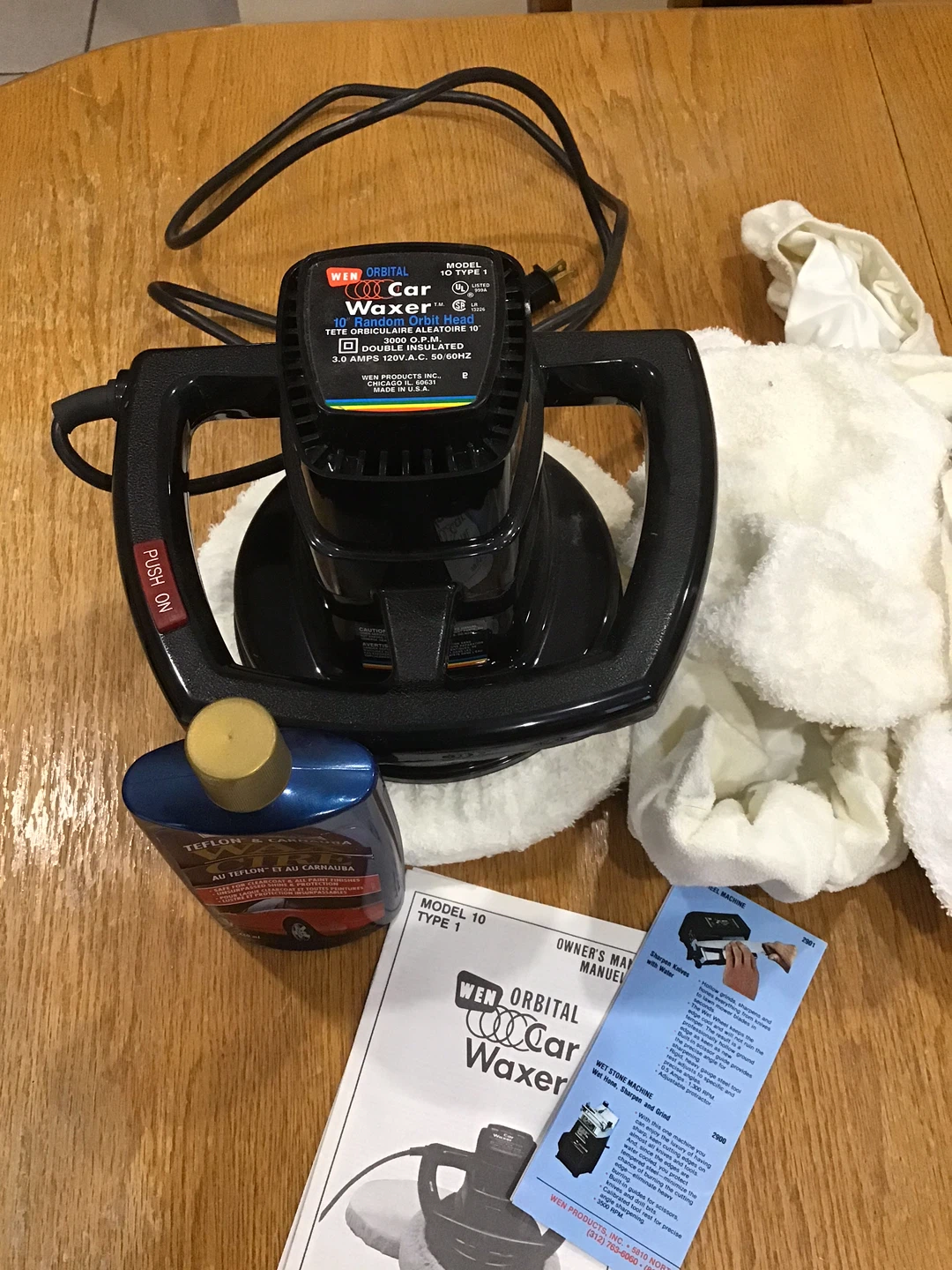 WEN Orbital Car Waxer Model 10 CSA - photo 4