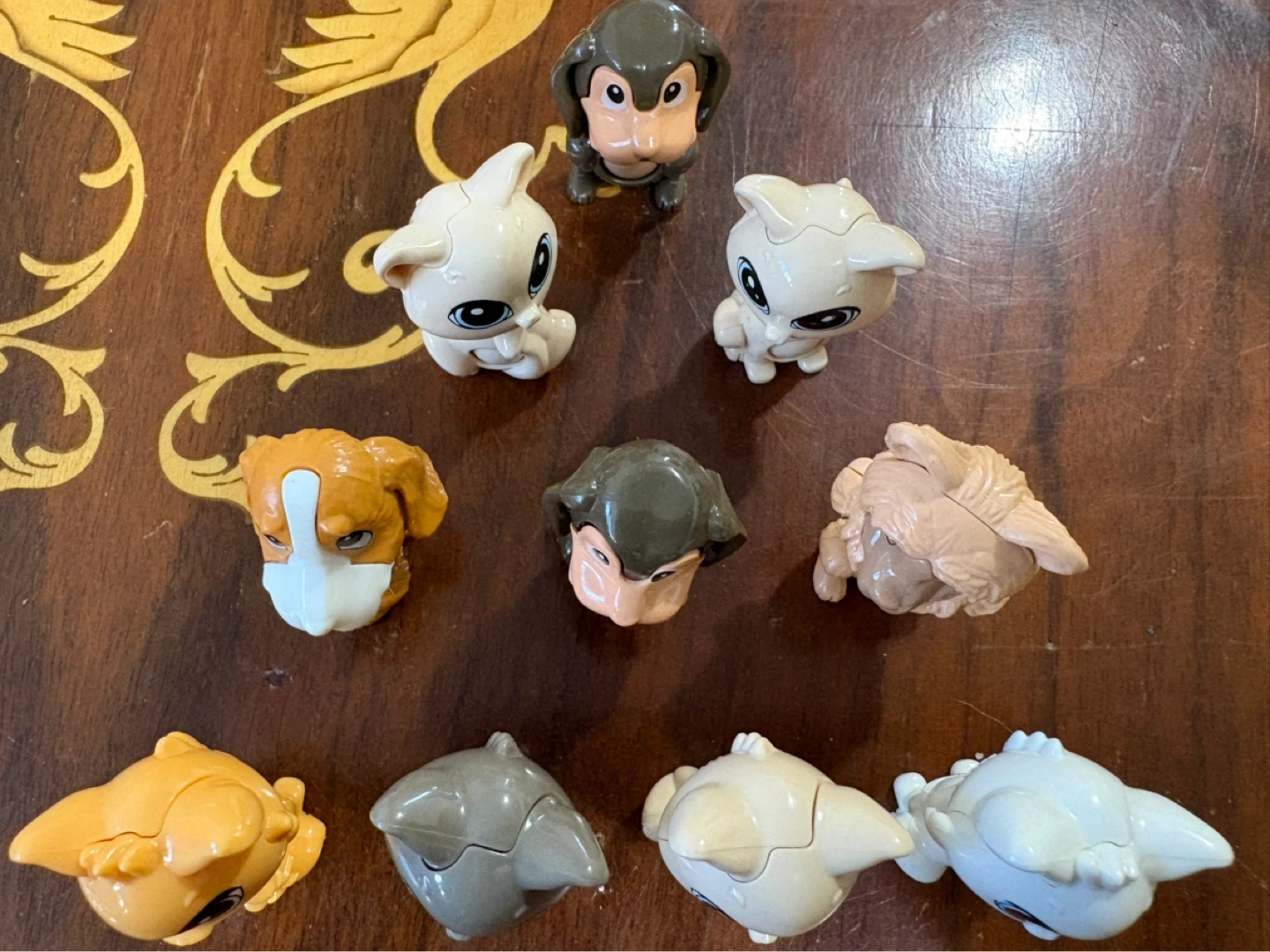 Collection of 10 Kinder Natoons Plastic Animal Toys - photo 4