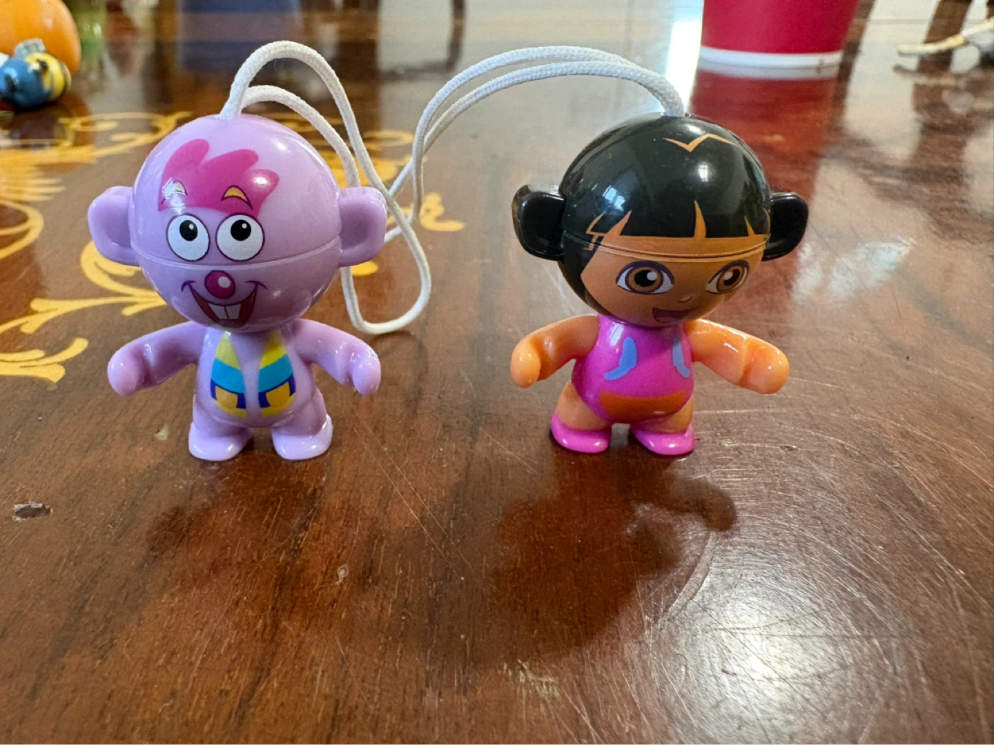 Dora the Explorer Kinder Surprise Twist head figures