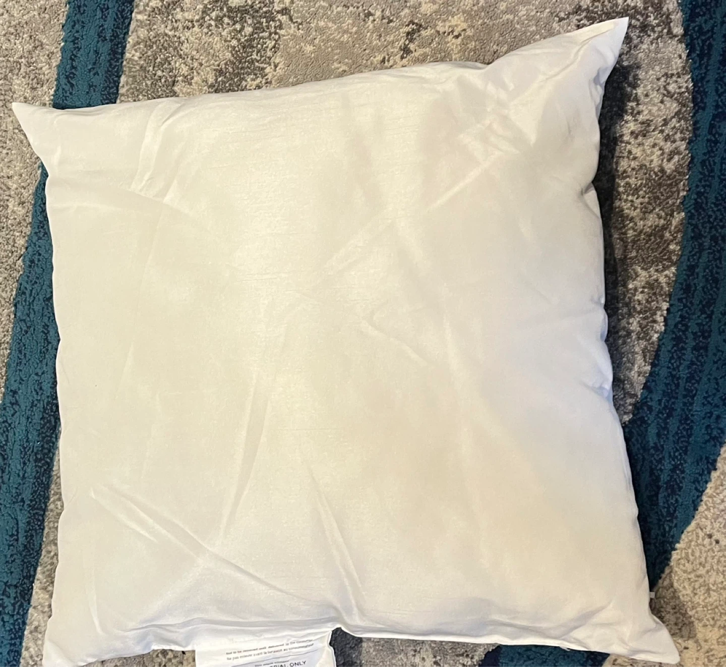 White Square Pillow Insert - photo 3