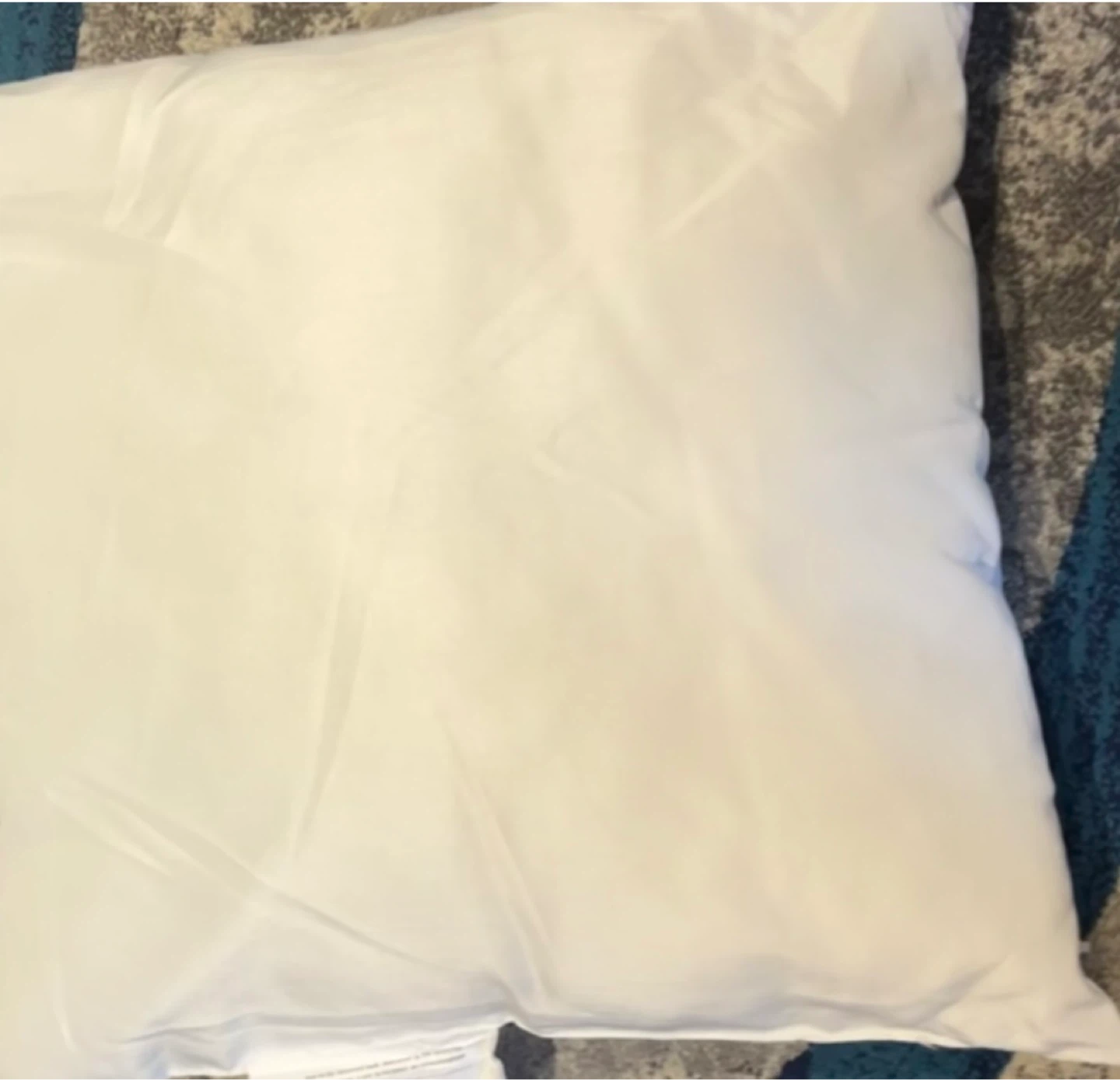 White Square Pillow Insert - photo 2