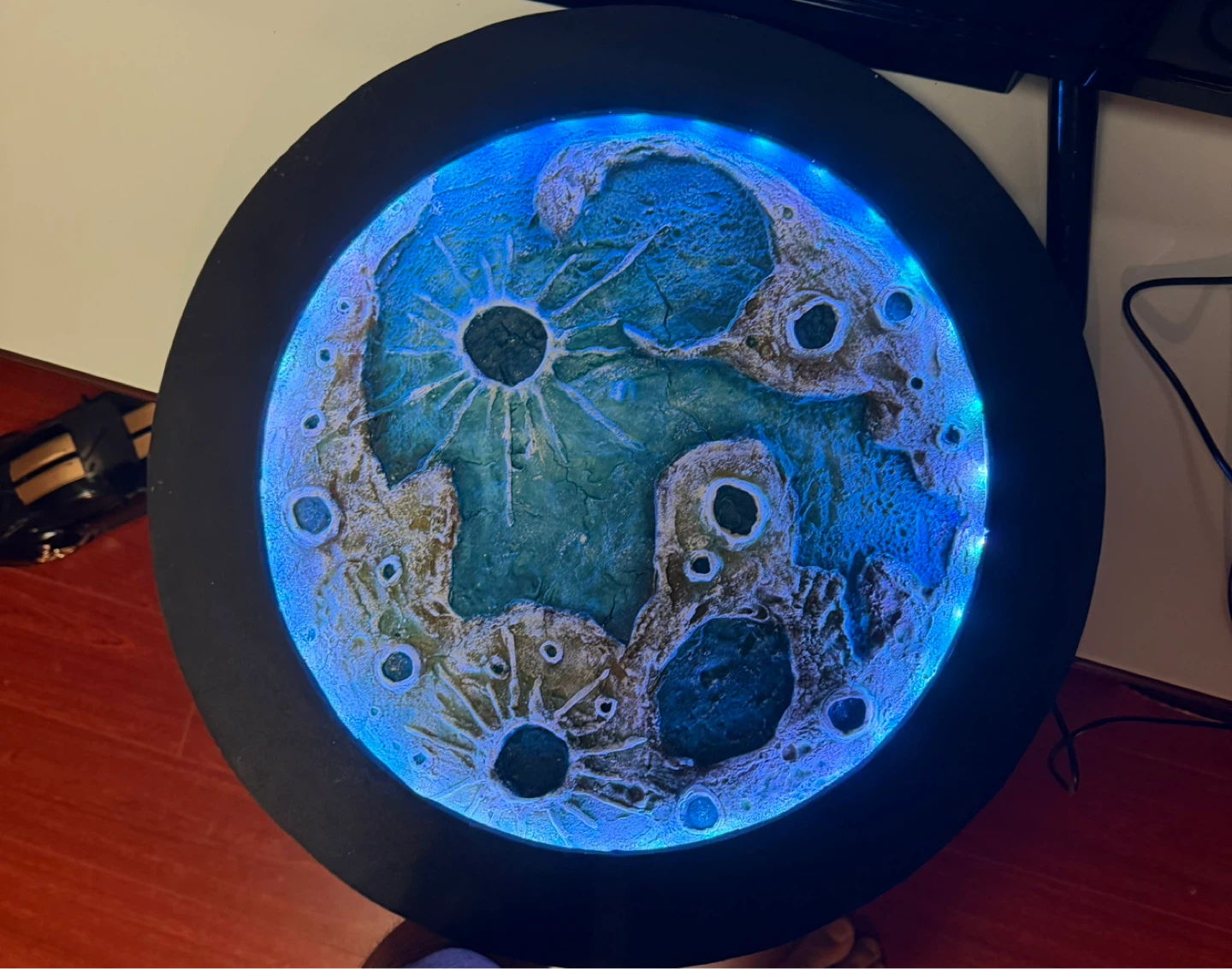 Moon wall art