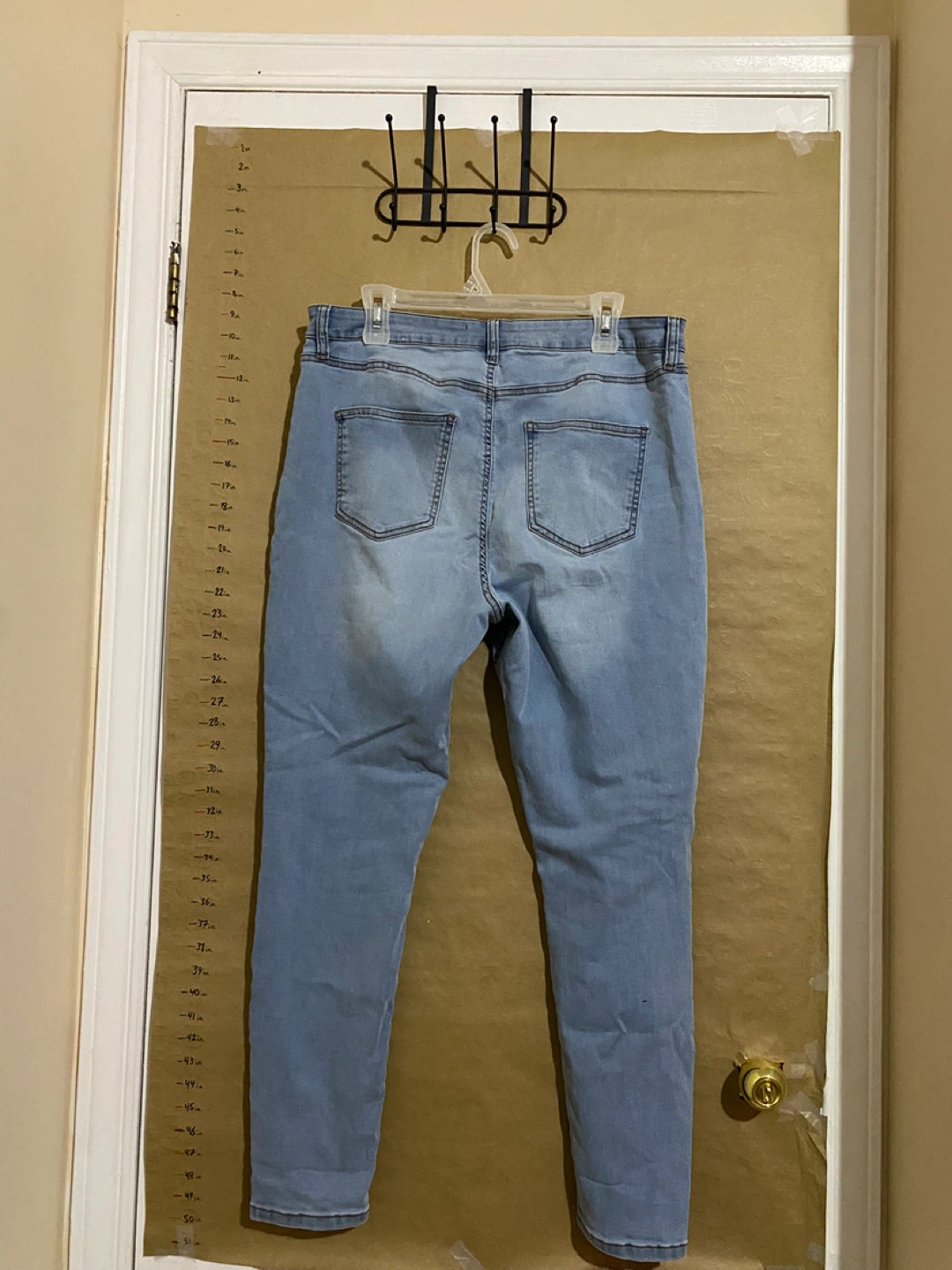 Womens Light Wash Denim Jeans Size 16 - photo 2