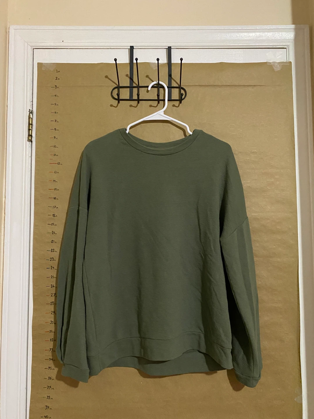 Men’s Crewneck Sweatshirt - Olive Green