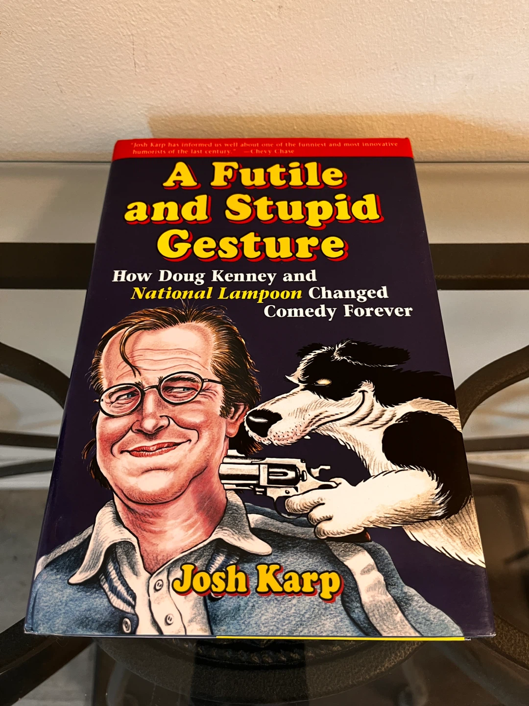 A Futile and Stupid Gesture by Josh Karp