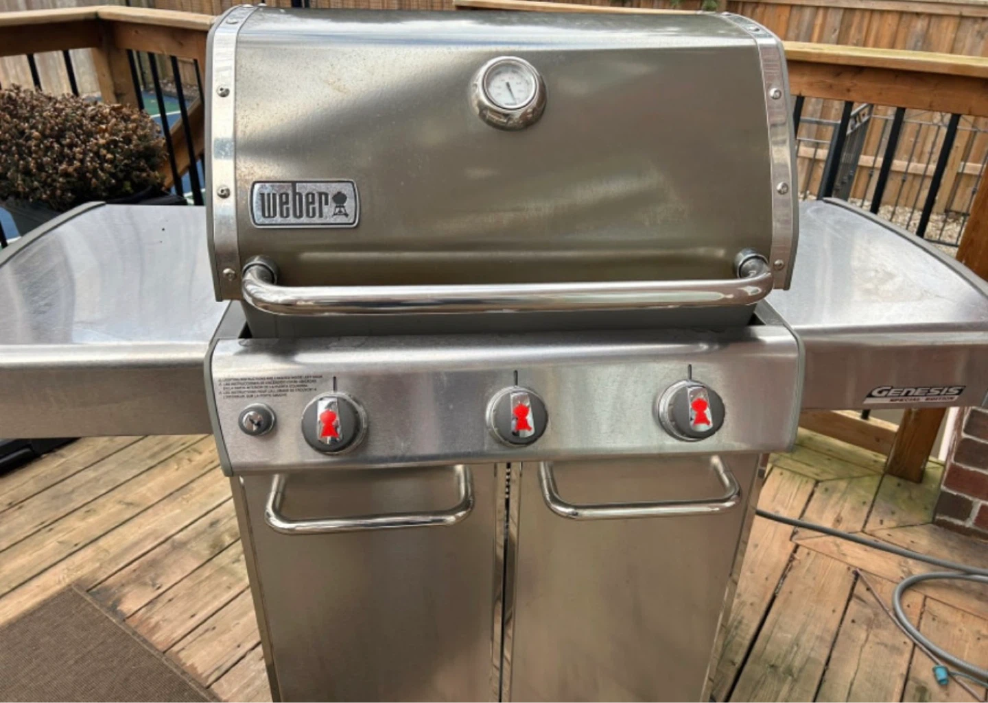 Weber Genesis Gas Grill with Cover (can deliver)