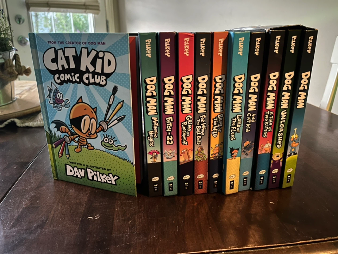 Dog Man & Cat Kid Comic Club Book Collection by Dav Pilkey