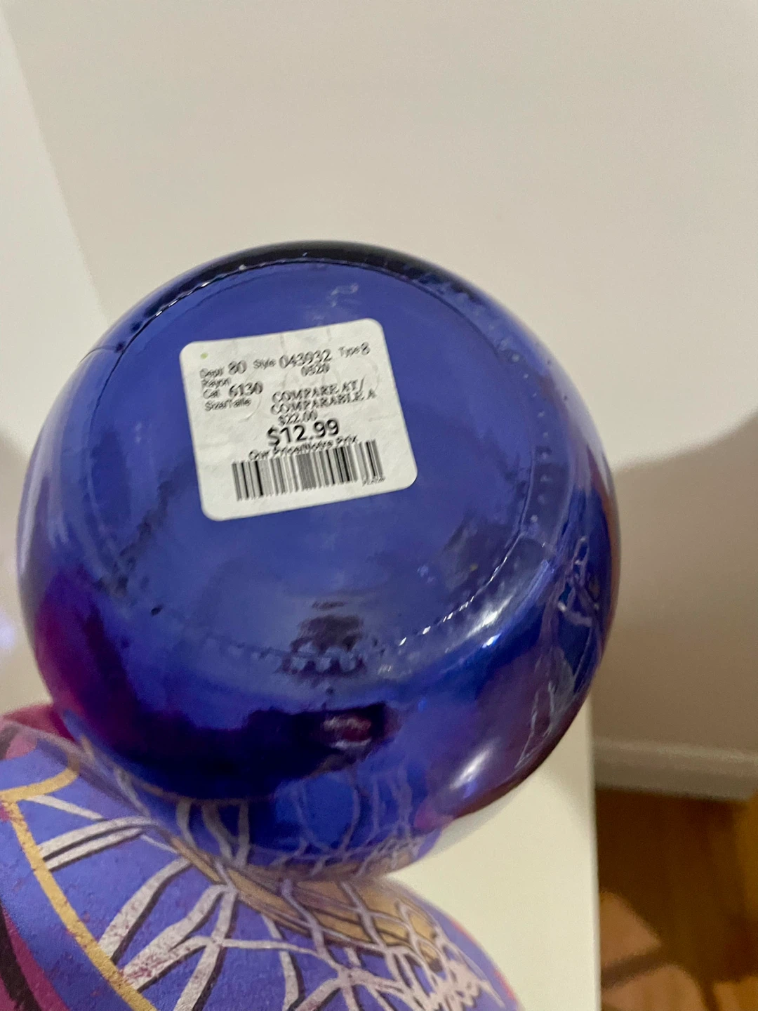 Blue Glass Vase - photo 4
