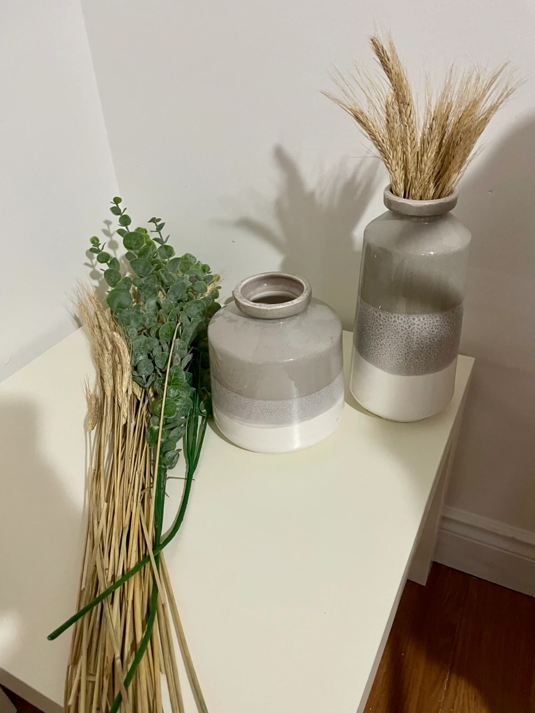 Destinos S.A. Ceramic Vases with Dried Wheat Stalks - photo 5