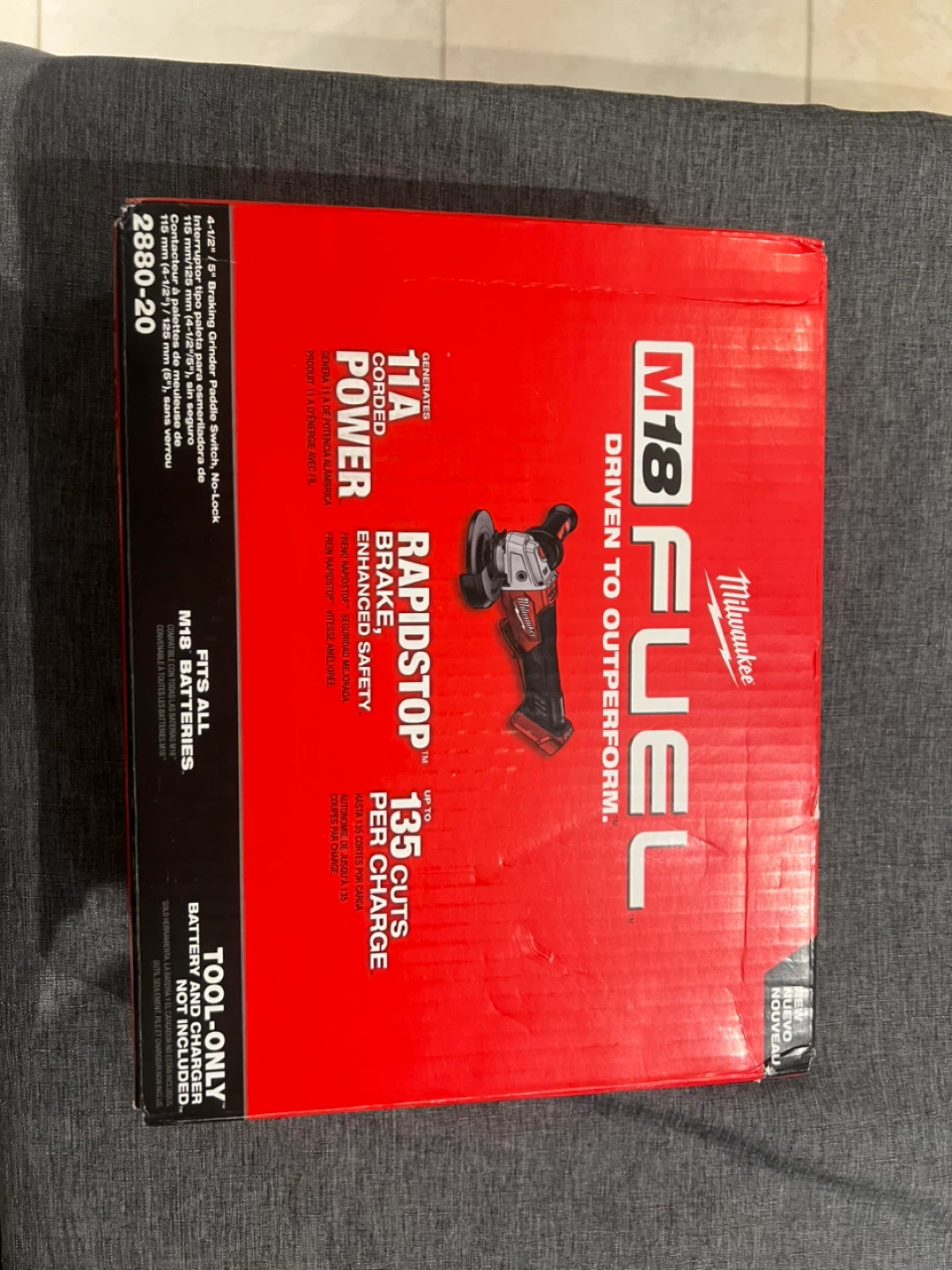 Milwaukee M18 Fuel Grinder