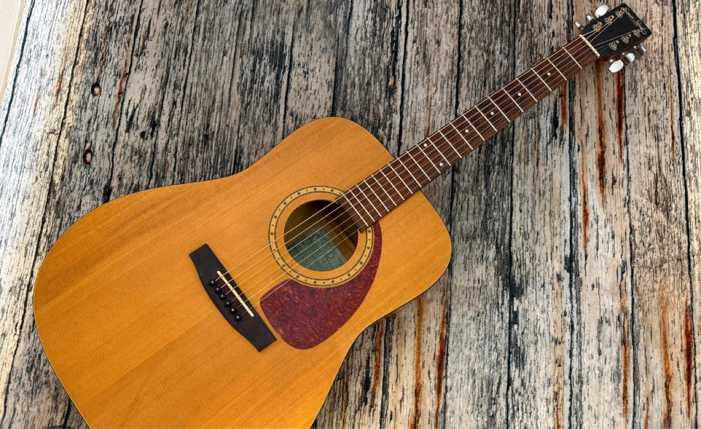 Simon & Patrick S&P Cedar Acoustic Guitar - photo 4