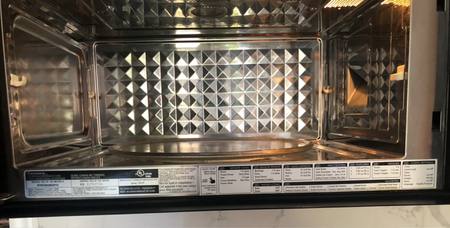 Kenmore Elite Microwave Oven - photo 3