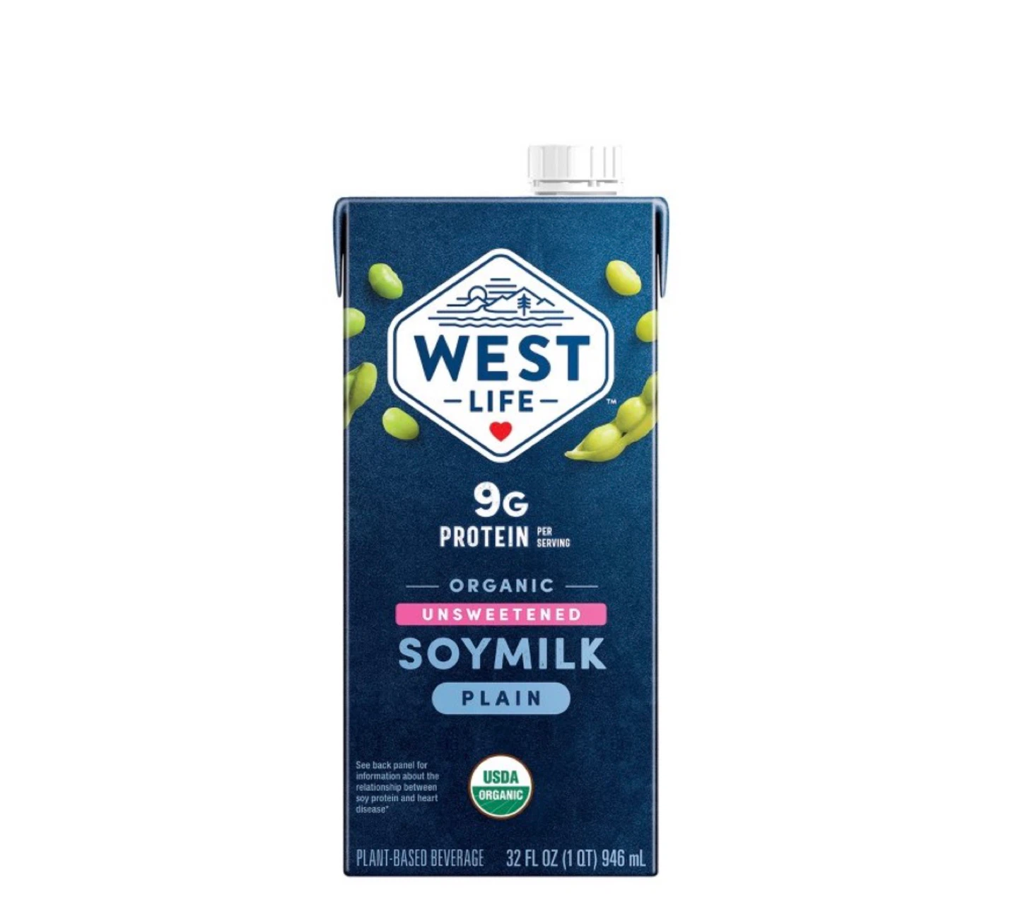 Westsoy Life Organic Unsweetened Soymilk - 32 FL OZ