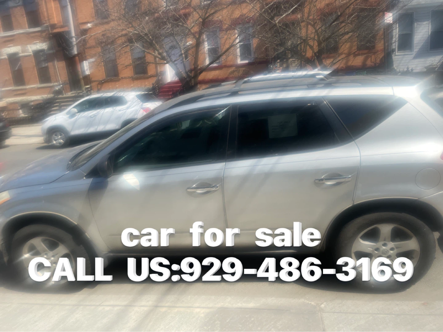 Silver SUV for Sale - Call 929-486-3169
