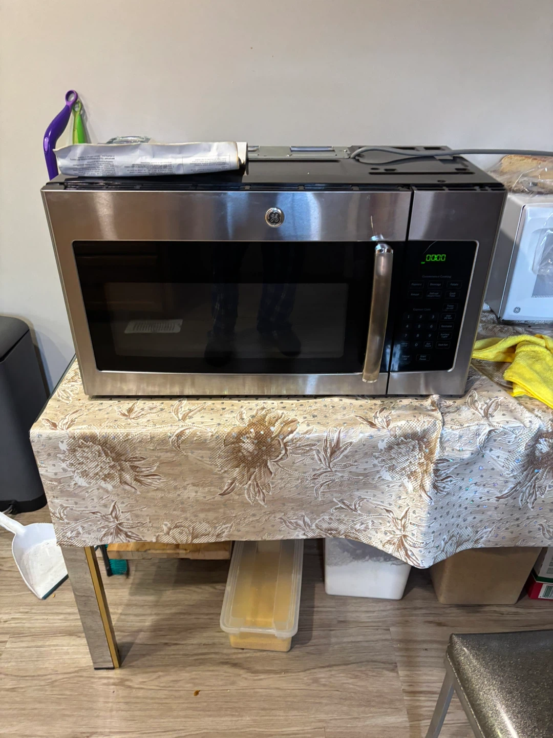 GE Stainless Steel Over-the-Range Microwave