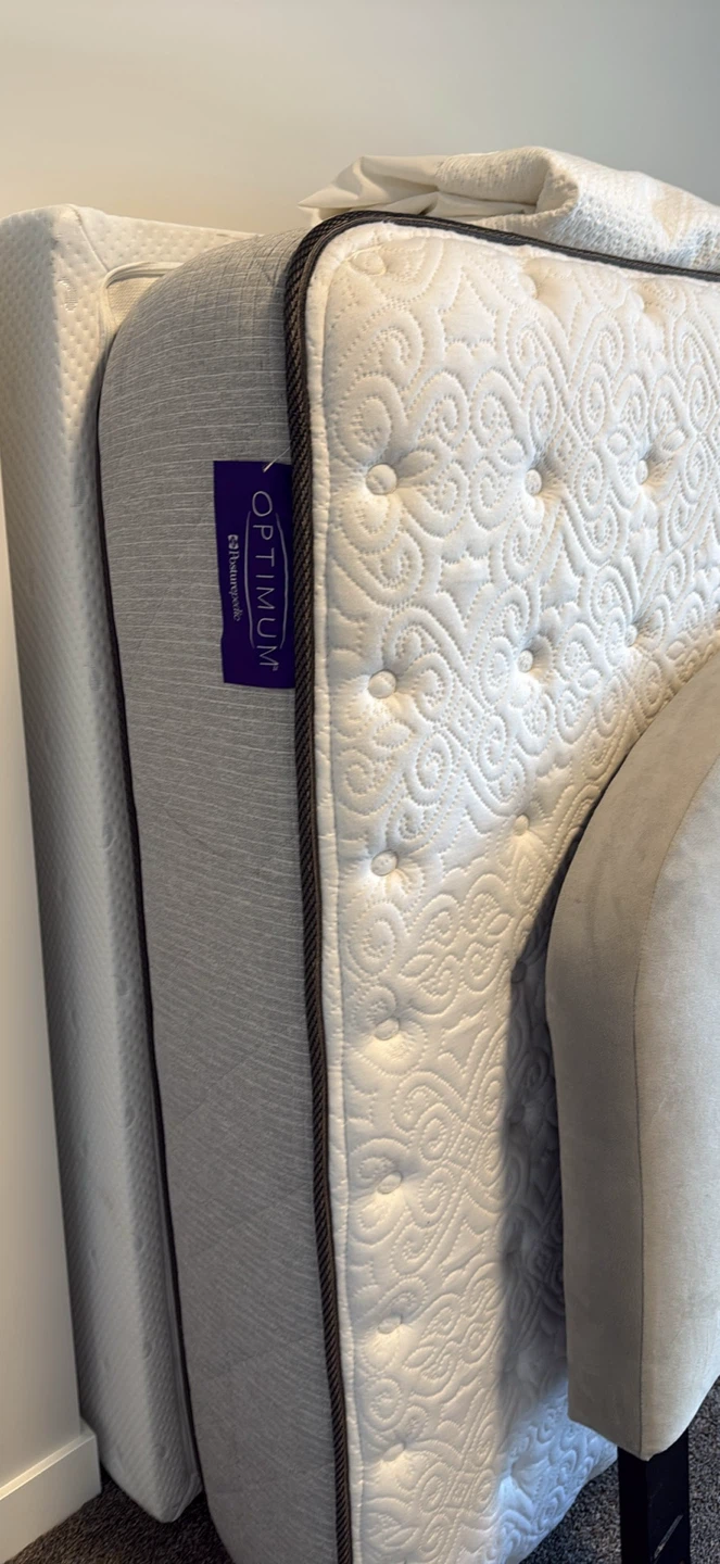 Optimum Double Mattress with Headboard and Bed Frame - photo 2