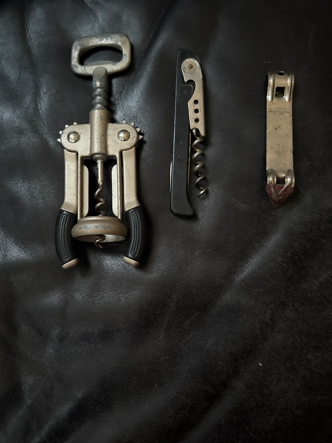 3 Piece Bar Tool Set - Corkscrew & bottle Opener