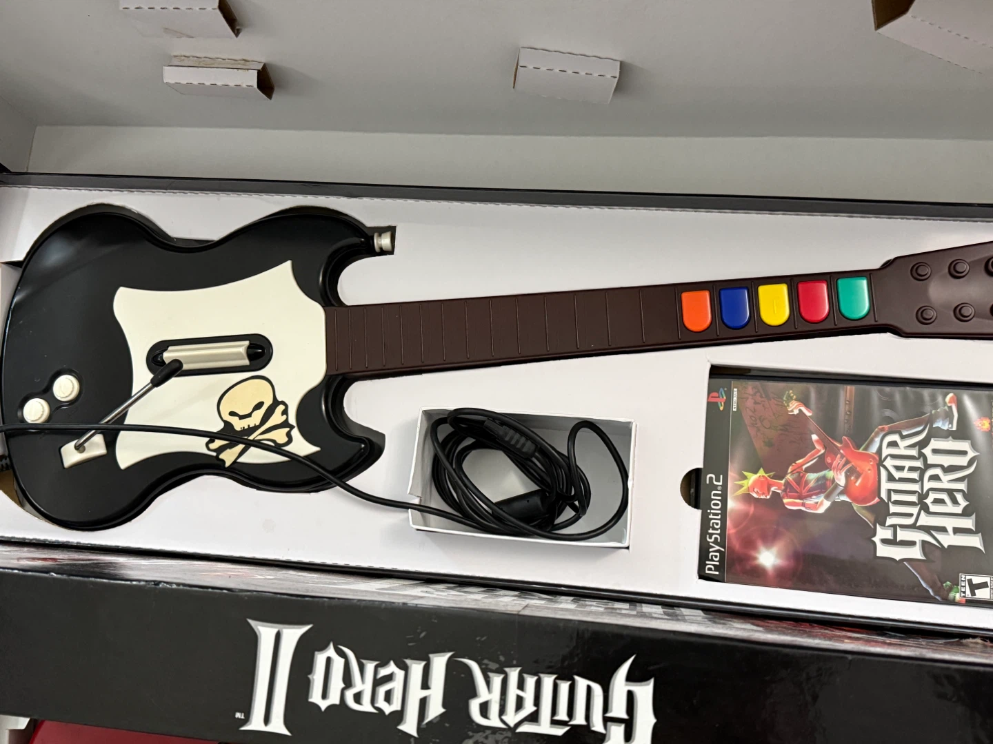 Guitar Hero Bundle for PS2 Untested. - photo 3