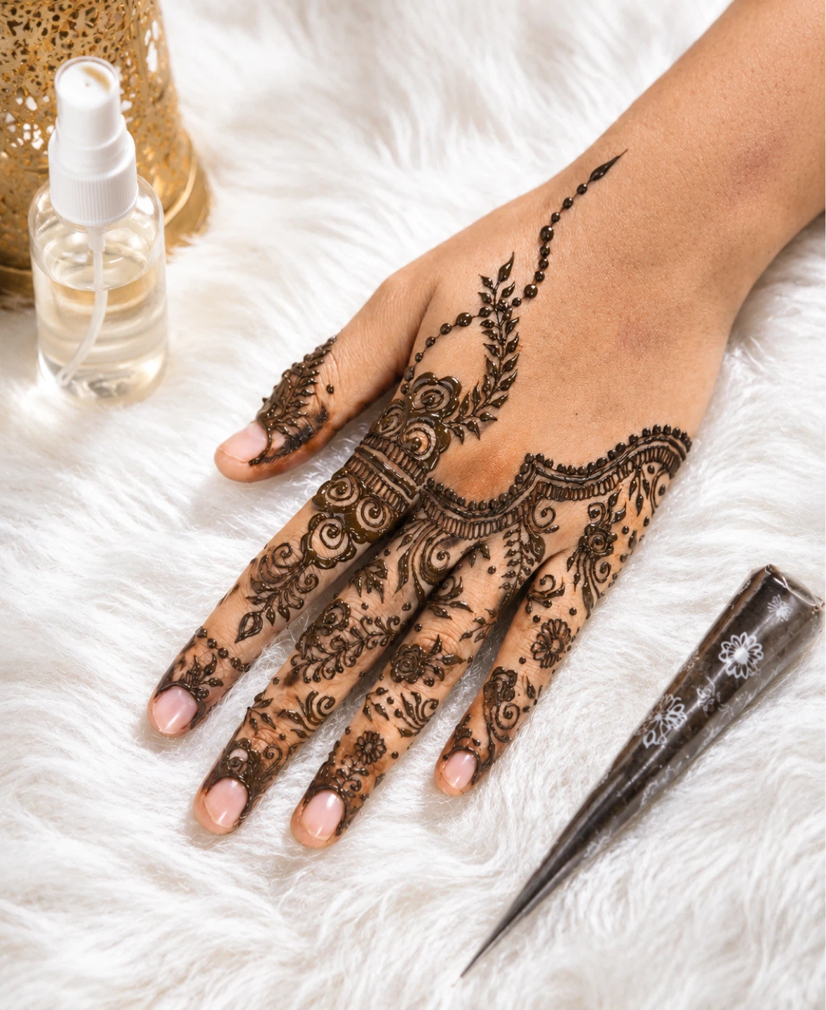 Henna design 15 per side