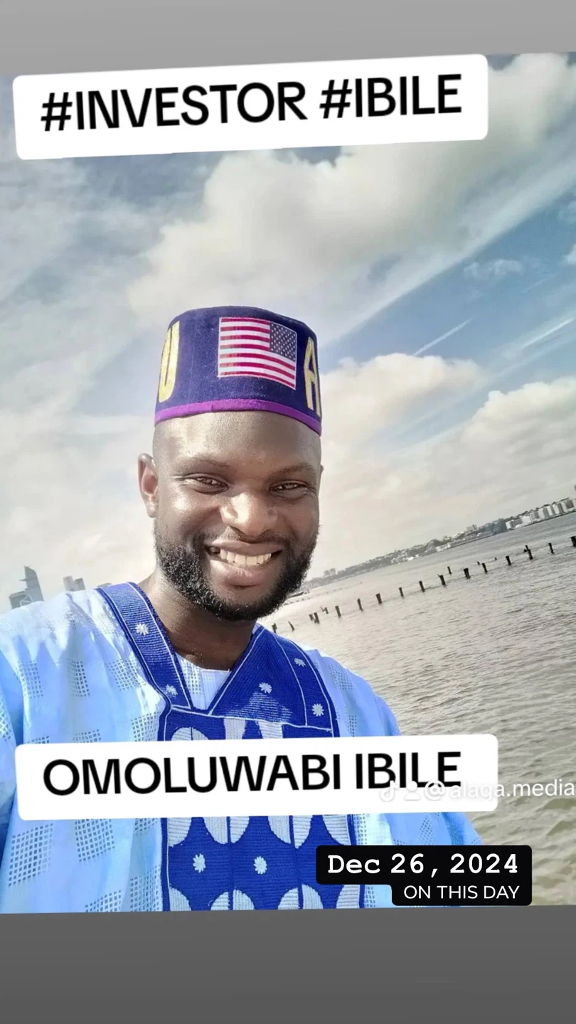Blue Hat featuring American flag