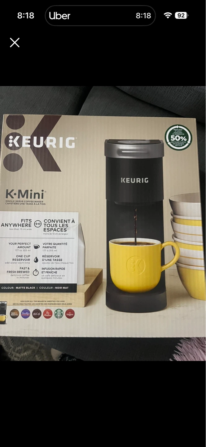 Keurig K-Mini Single Serve Coffee Maker - Matte Black