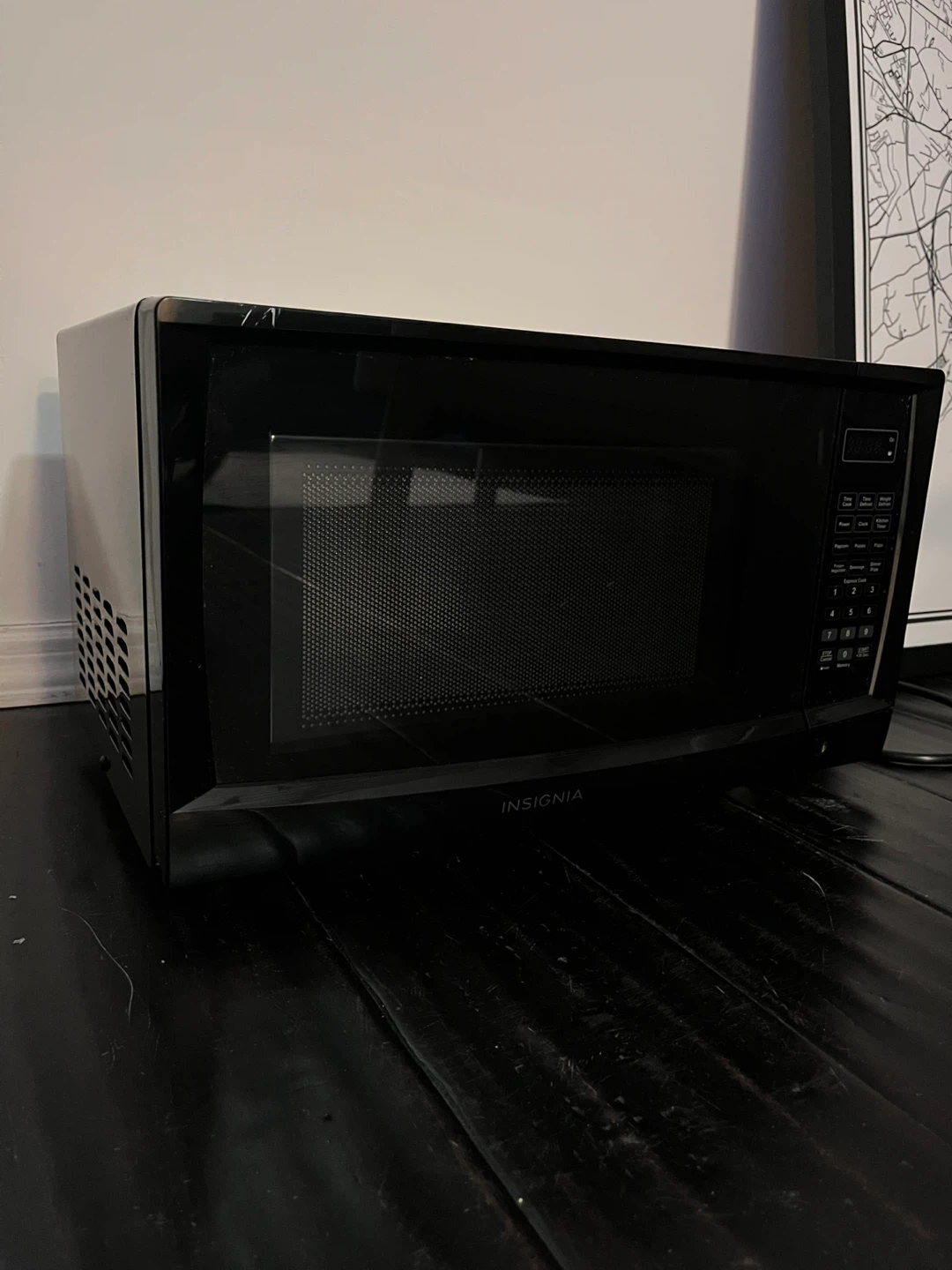 Insignia Black Microwave