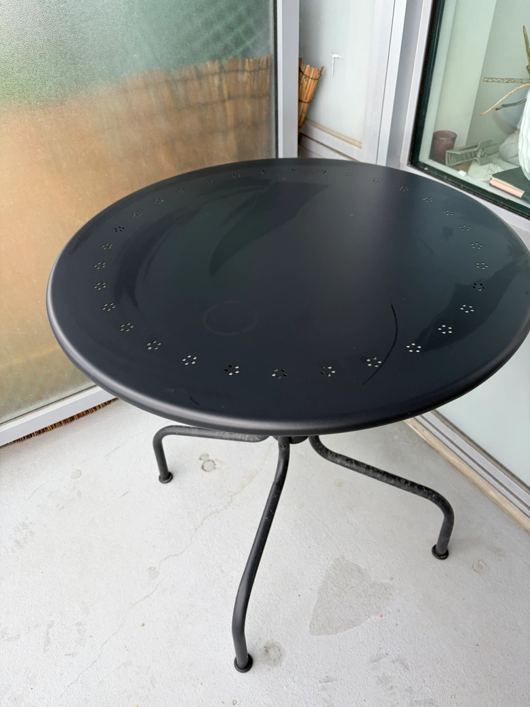 IKEA LÄCKÖ Outdoor Bistro Table - Black - photo 2