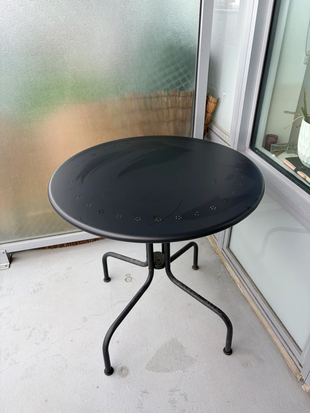 IKEA LÄCKÖ Outdoor Bistro Table - Black