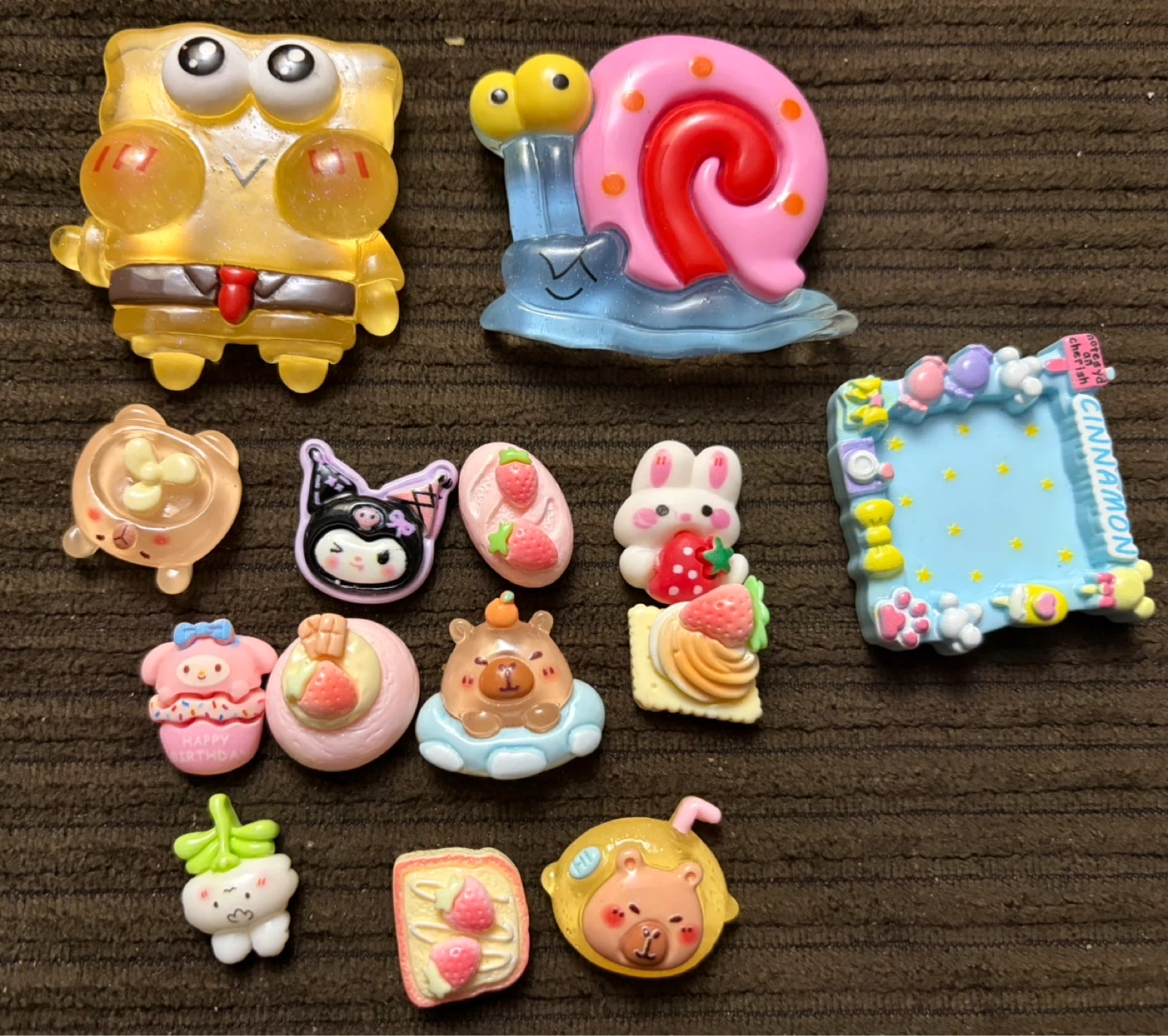 Assorted Kawaii Charms and Miniatures