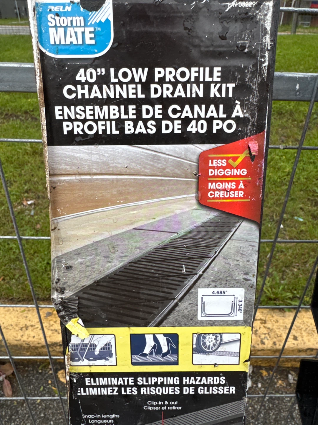 Storm Mate by Reln: 40” low profile drainage x2 - photo 2
