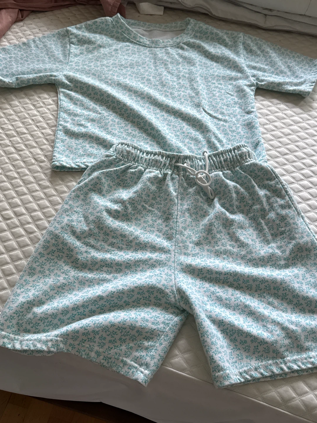 Top & Short Set - Blue Floral - photo 2