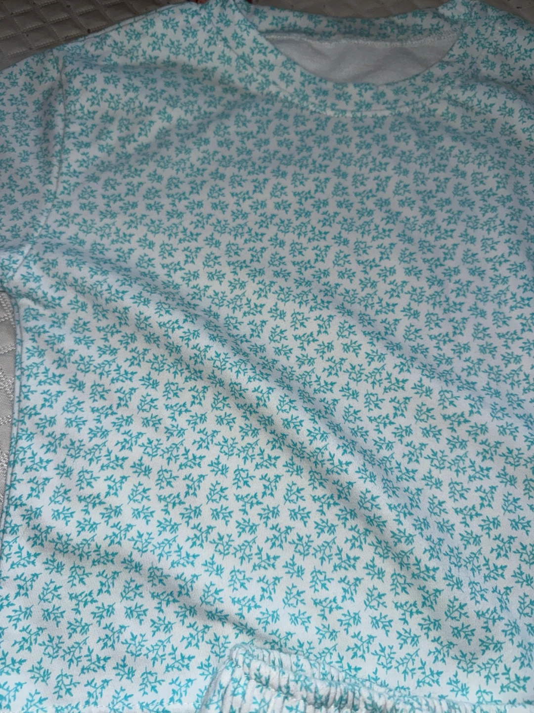 Top & Short Set - Blue Floral - photo 3
