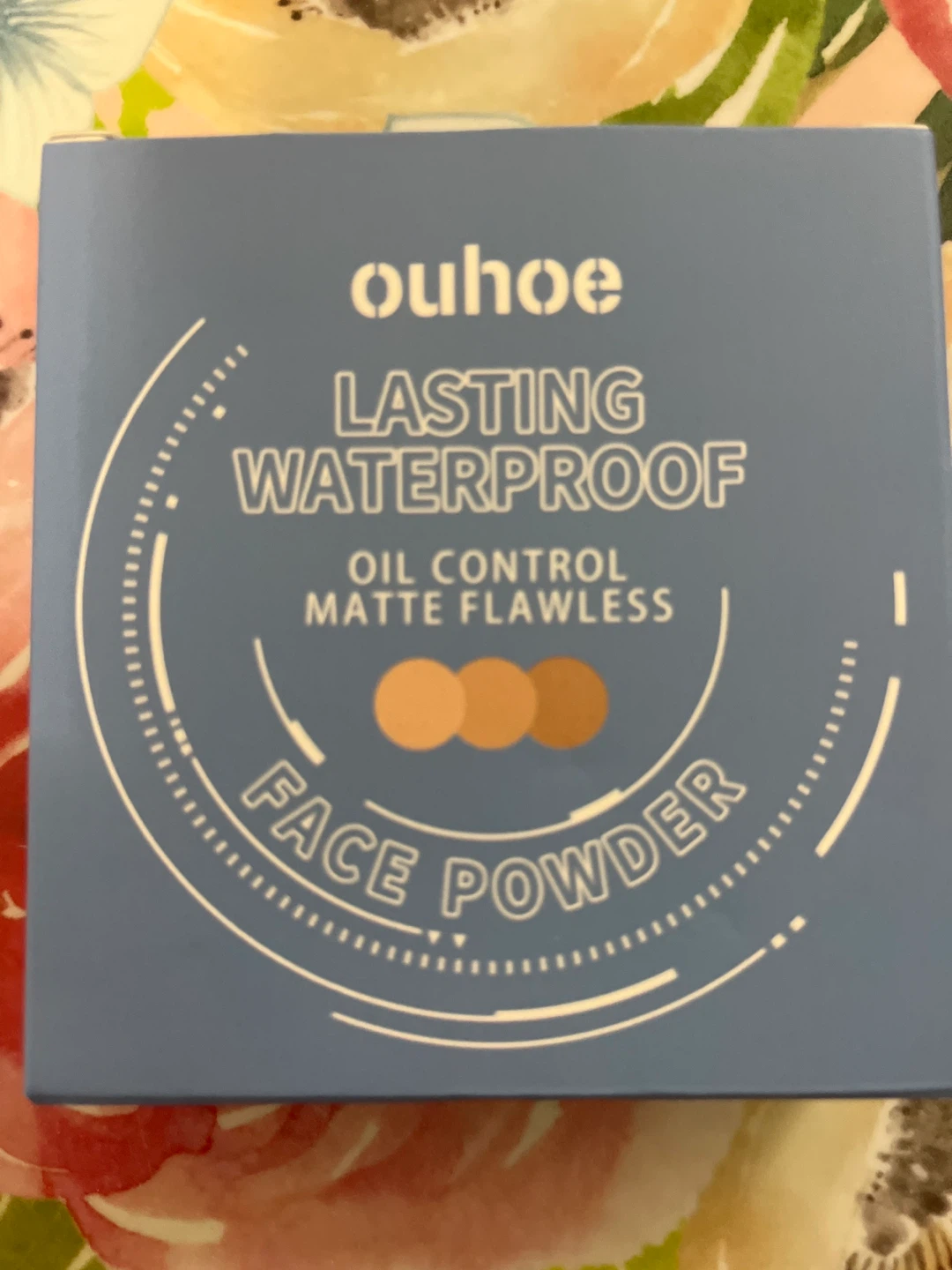 NEW!!! Ouhoe Lasting Waterproof Face Powder - 02 Warm Beige