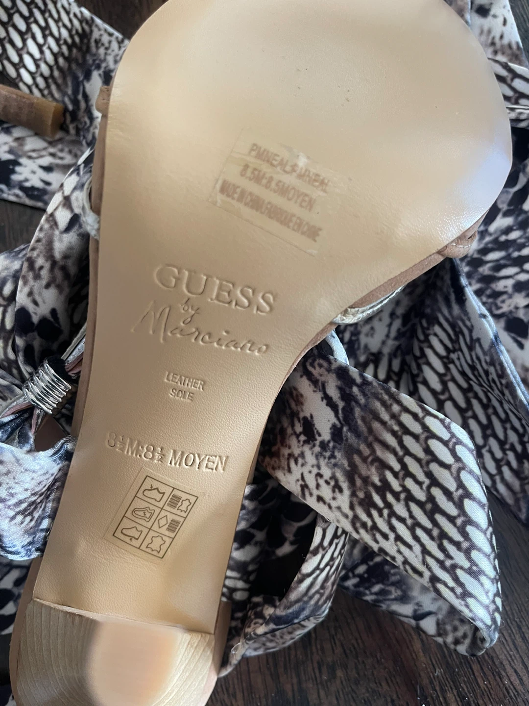 Guess by Marciano Women's Heeled Sandals - Size 8.5 - photo 2