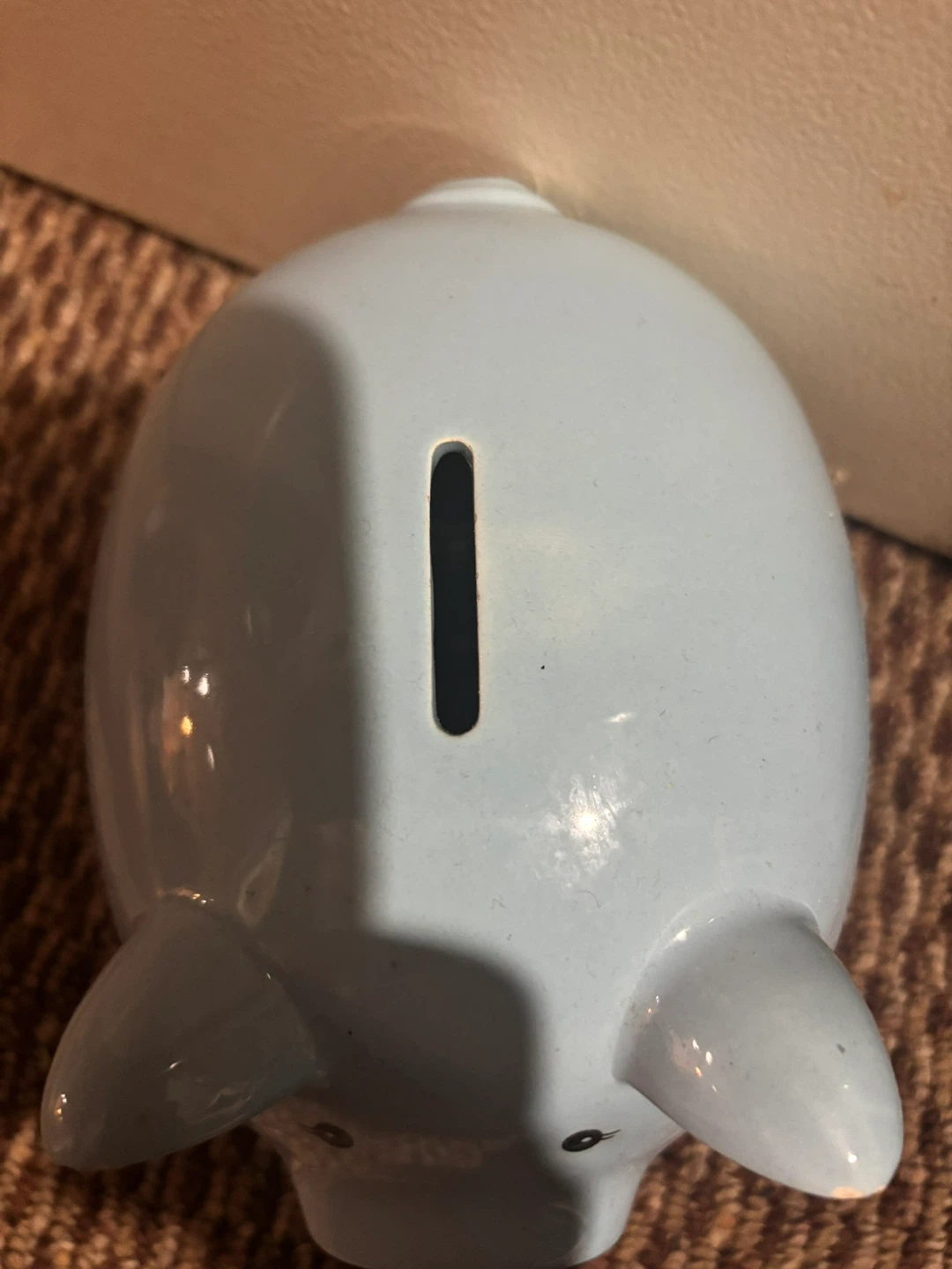 Light Blue Piggy Bank - photo 2